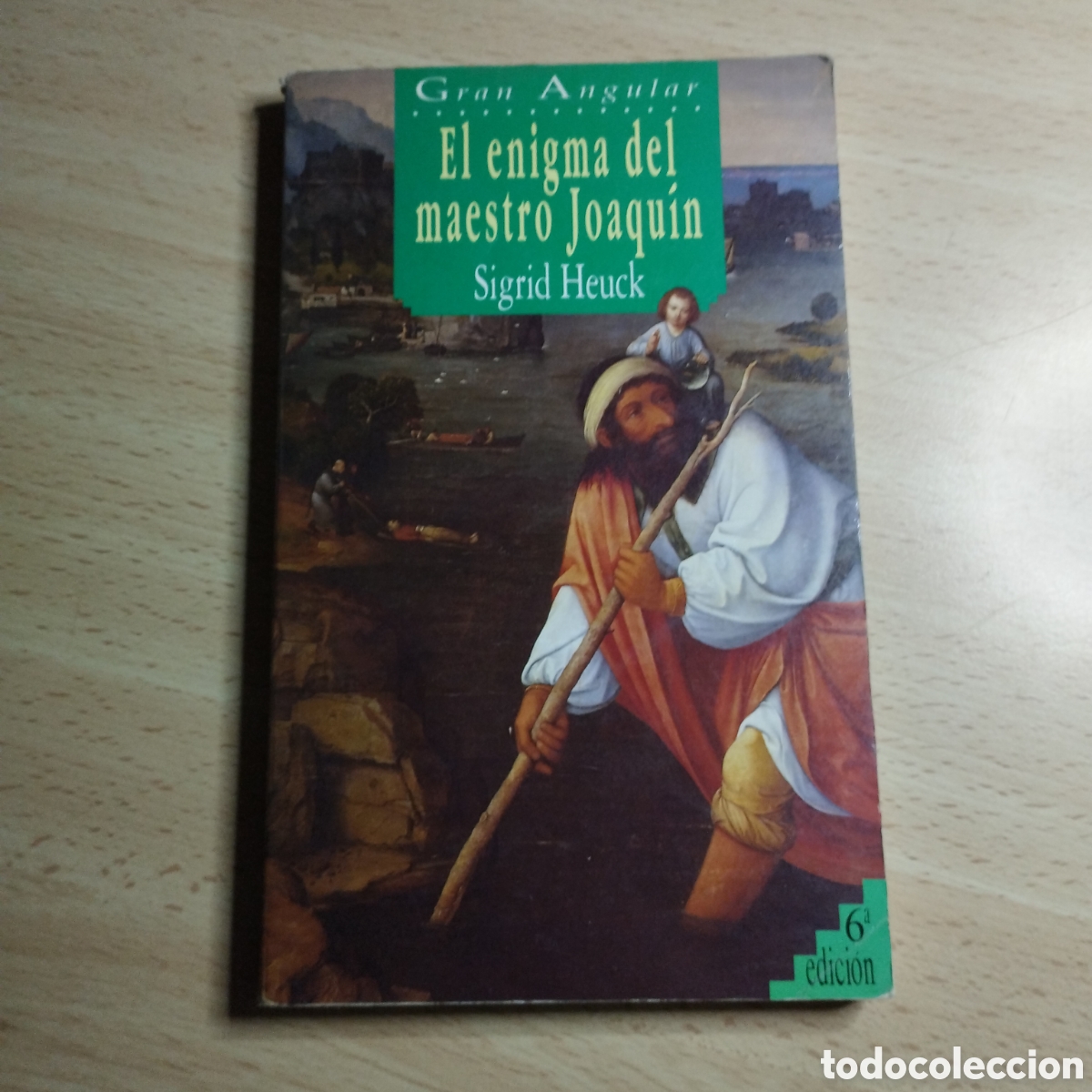 Libros de segunda mano: El enigma del maestro Joaqu&iacute;n. Sigrid Heuck. Gran angular.ediciones SM.1995. - Foto 1
