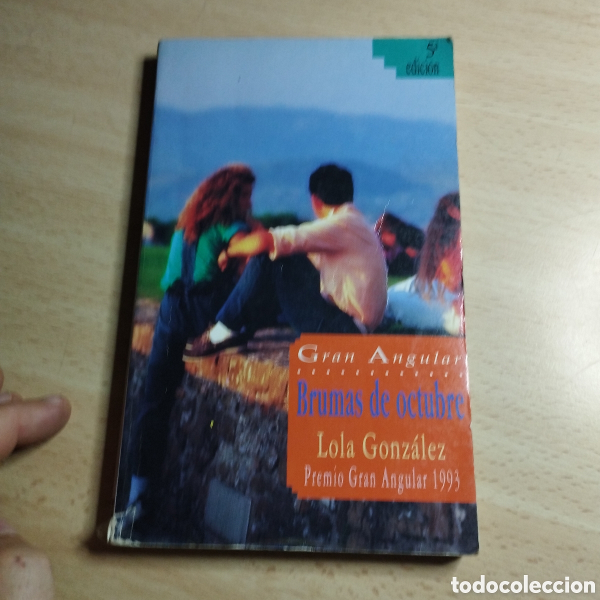 Libros de segunda mano: Brumas de Octubre. Lola Gonz&aacute;lez. Gran Angular.ediciones SM. - Foto 1
