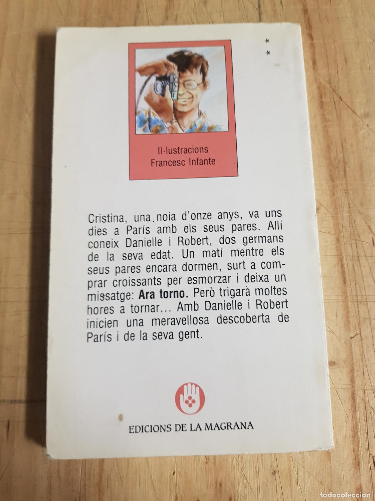 Libros de segunda mano: Ara torno - Merc&egrave; Canela - Foto 2