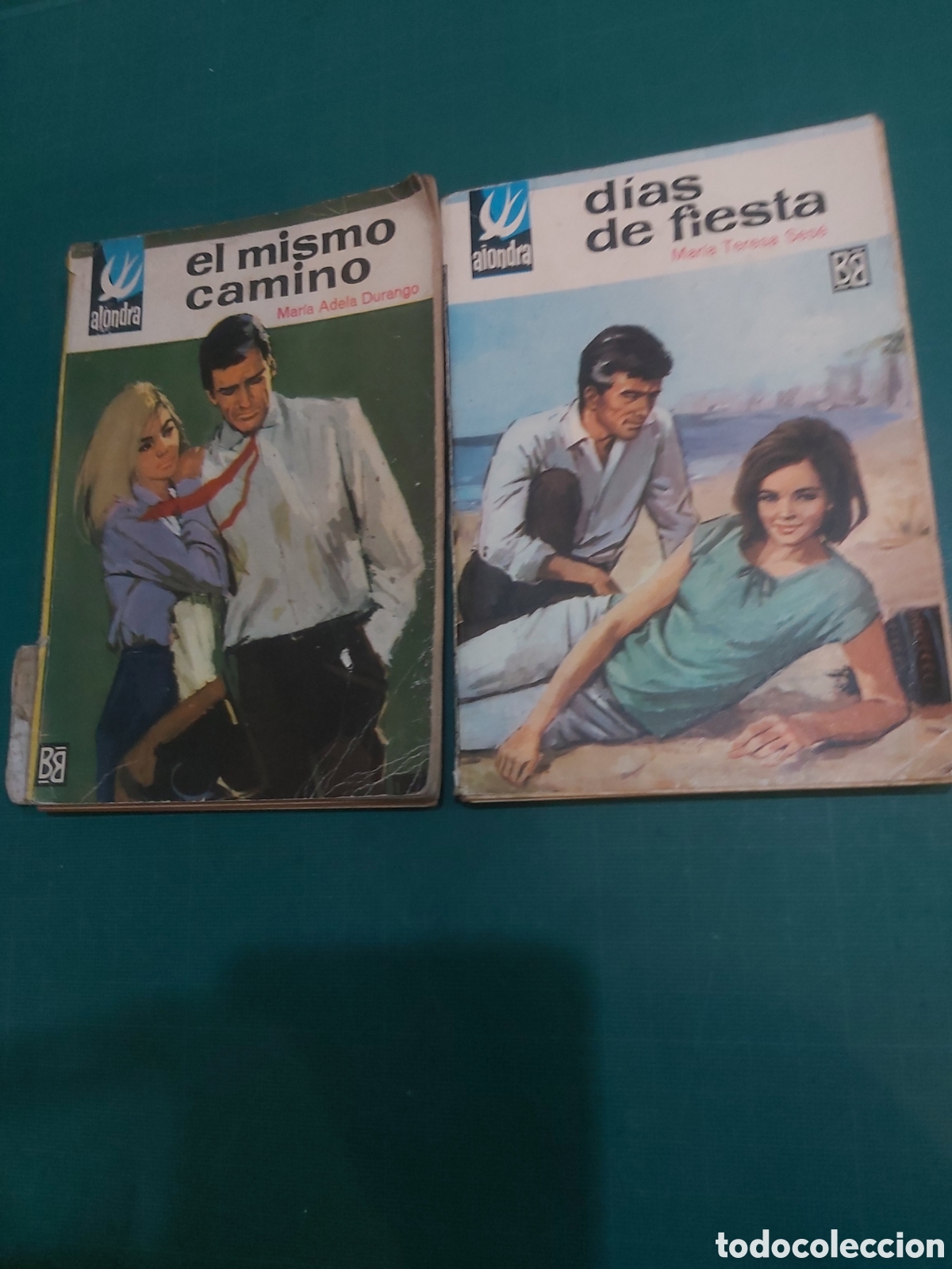 Libri di seconda mano: Novela alondra 603/682 Mar&iacute;a Adela Durango el mismo camino/d&iacute;as de fiesta 1966 publicidad starlux