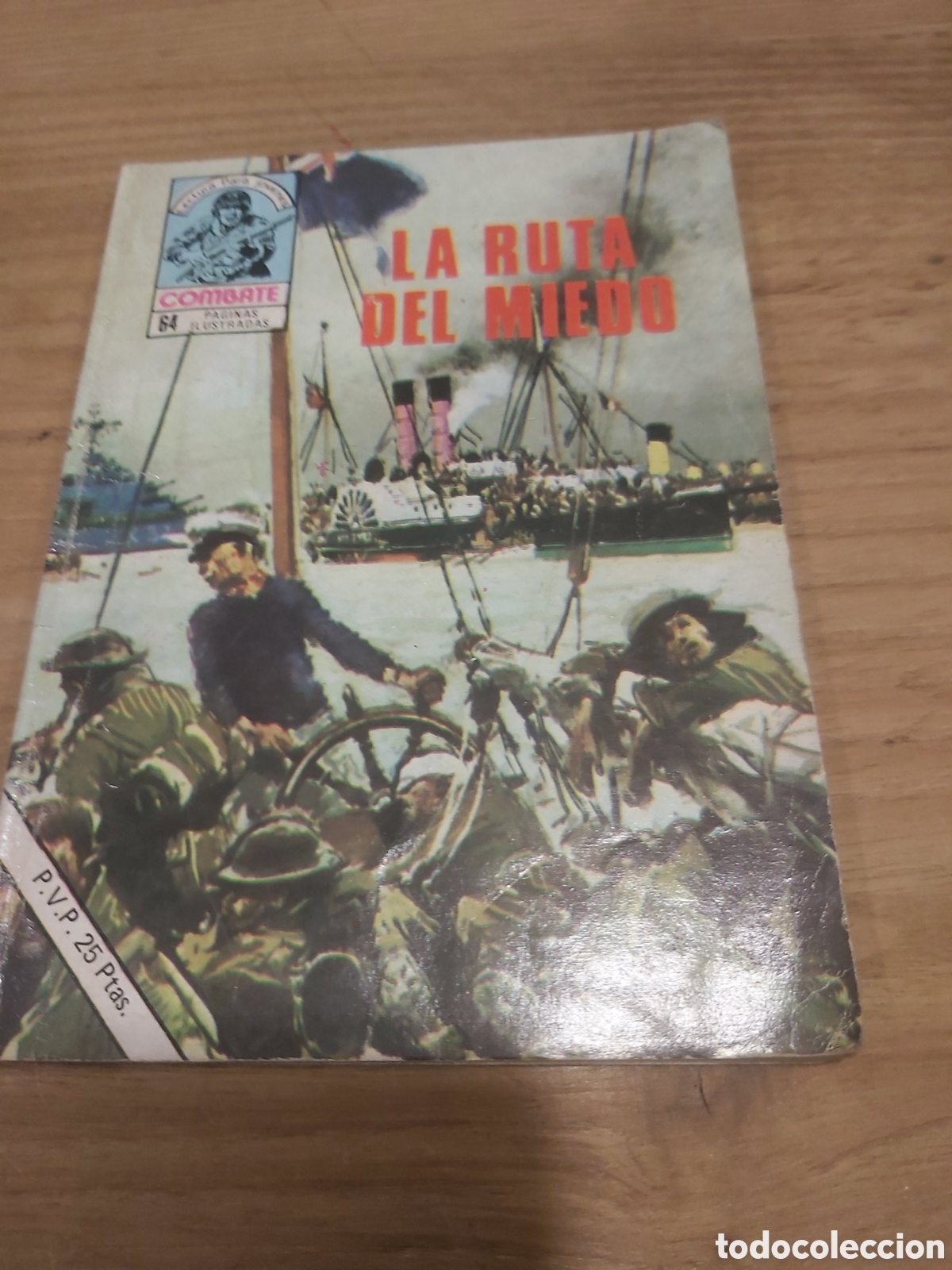 Libri di seconda mano: Novelas combate 64 la ruta del miedo