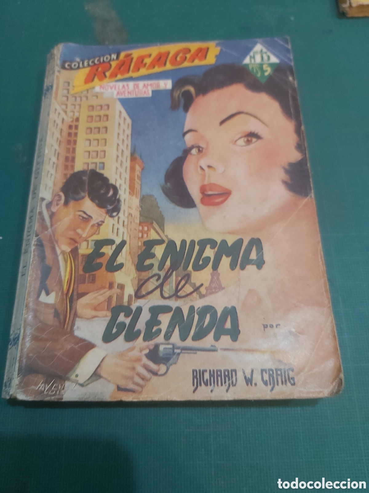 Libros de segunda mano: Ediciones mepora Richard w.craig el enigma de Glenda colecci&oacute;n r&aacute;faga 13 amor aventuras