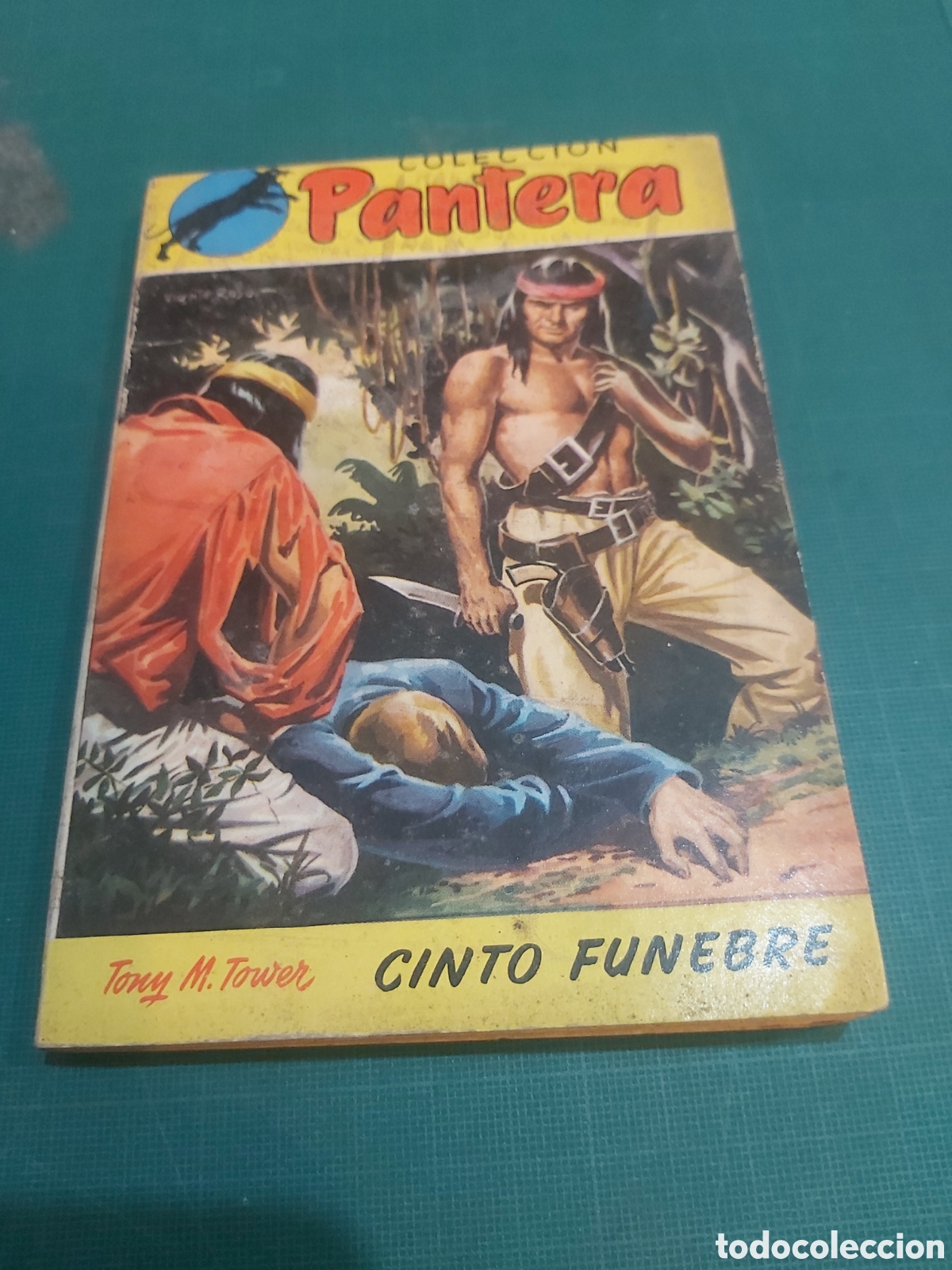 Libri di seconda mano: Colecci&oacute;n pantera cinto f&uacute;nebre Tony m. Torcer bruguera 1955 primera edici&oacute;n indios vaqueros Oeste