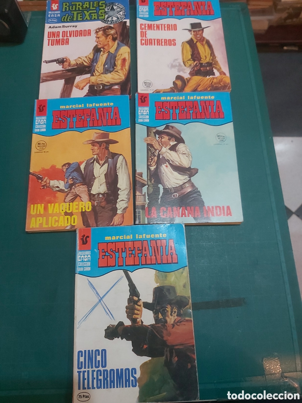 Gebrauchte B&uuml;cher: Marcial la fuente bruguera Estefan&iacute;a essa 360/407/418/395/383 A&ntilde;o 1985