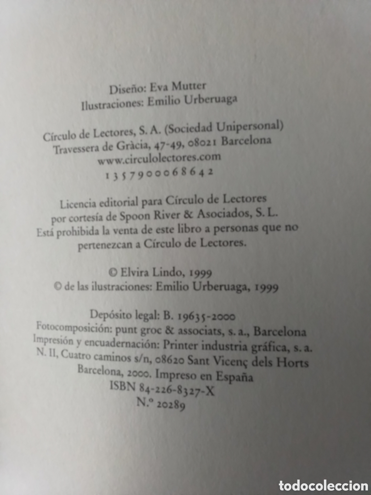 Libros de segunda mano: Libro Elvira Lindo - Foto 5