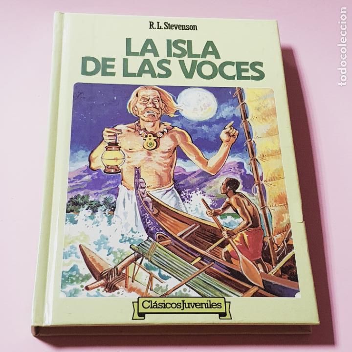 Libros de segunda mano: LIBRO-LA ISLA DE LAS VOCES-RL STEVENSON-CLASICOS JUVENILES-COLECCIONISTAS-VER FOTOS