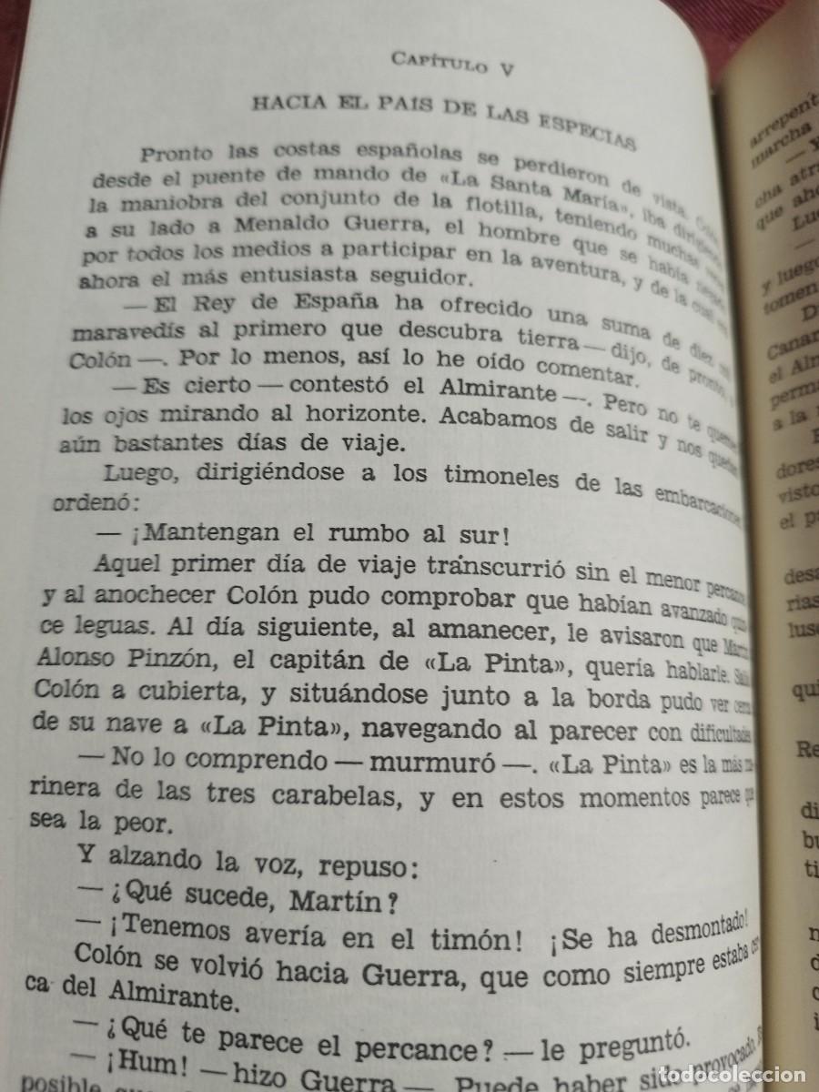 Libros de segunda mano: CRISTOBAL COLON - COLECCION JUVENIL - - Foto 5