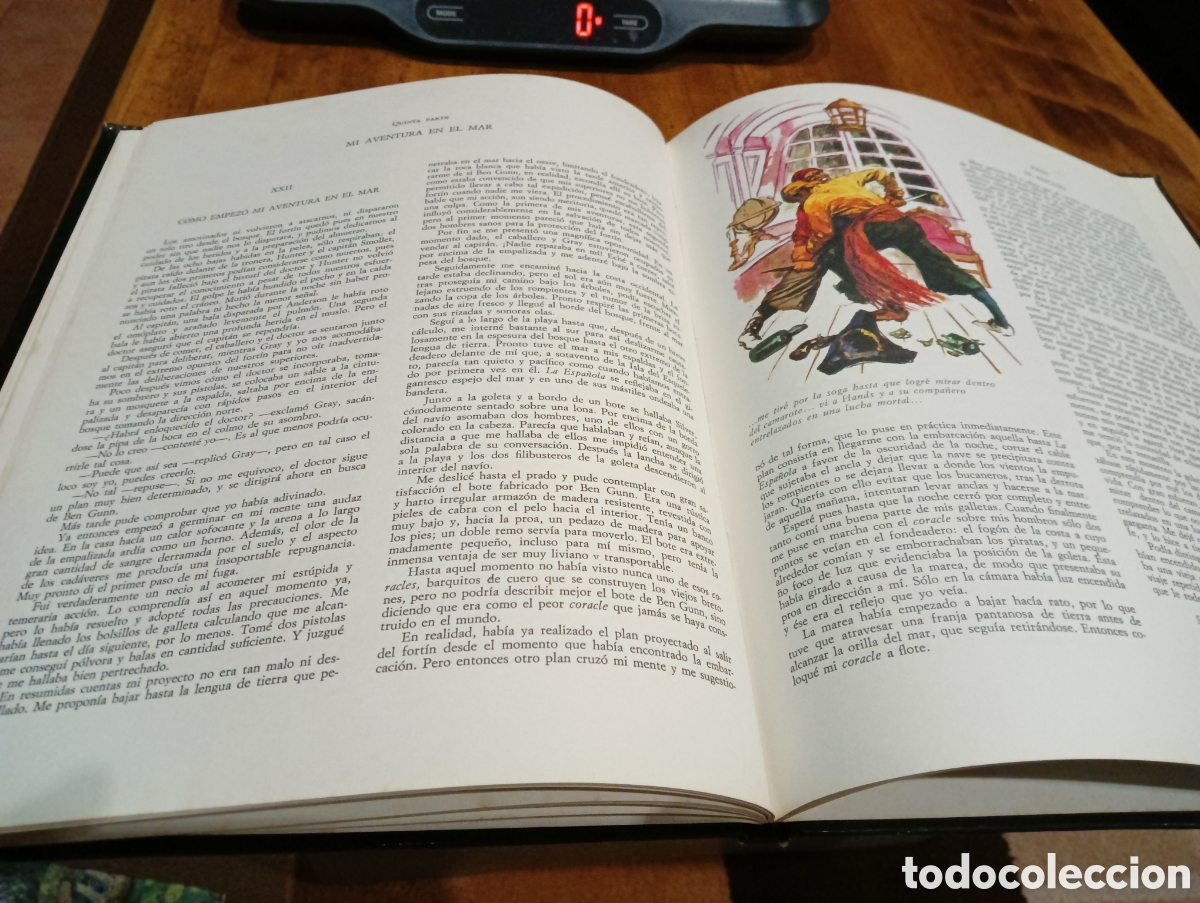 Libros de segunda mano: La isla del Tesoro. - Foto 3