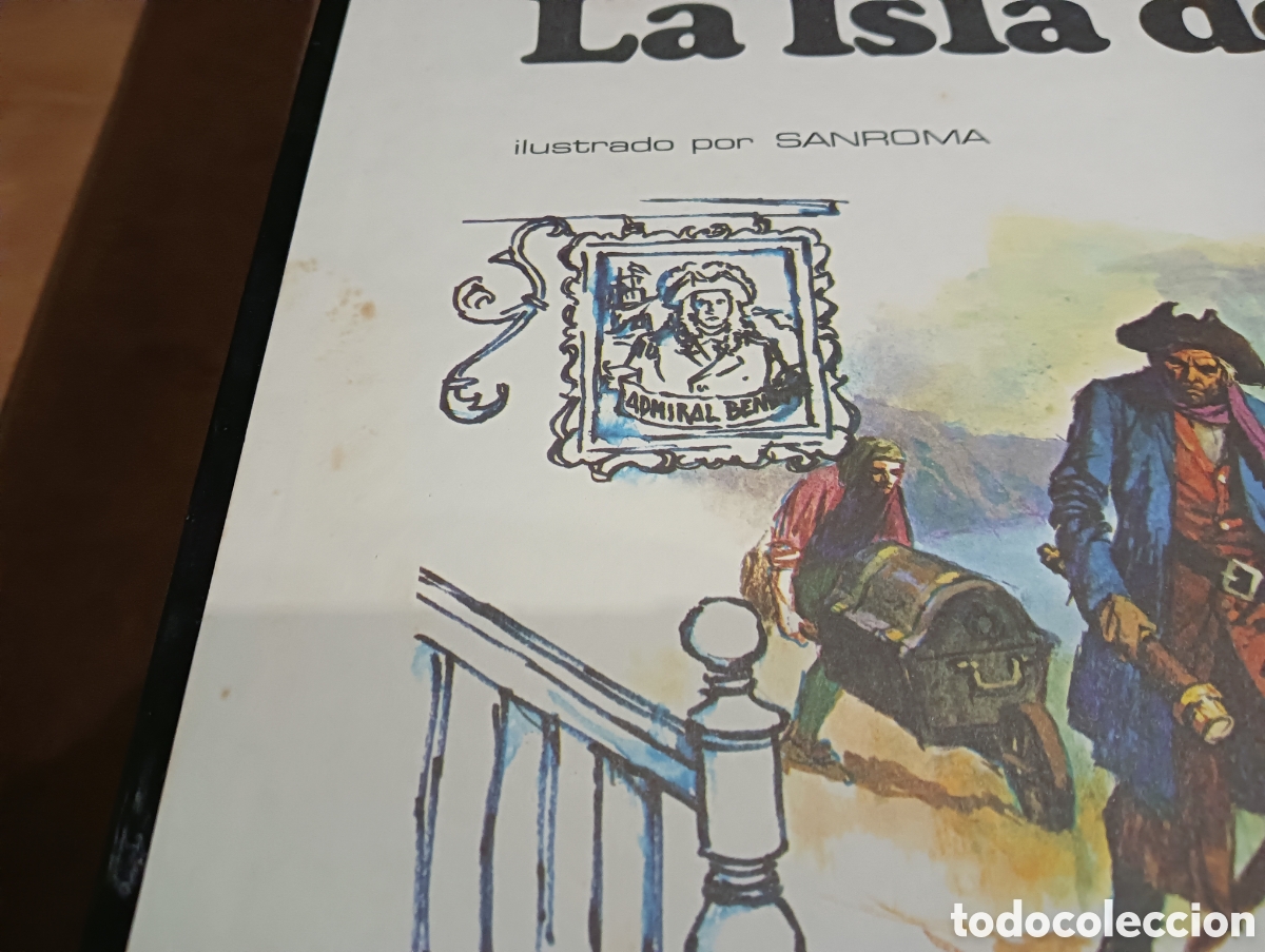 Libros de segunda mano: La isla del Tesoro. - Foto 6