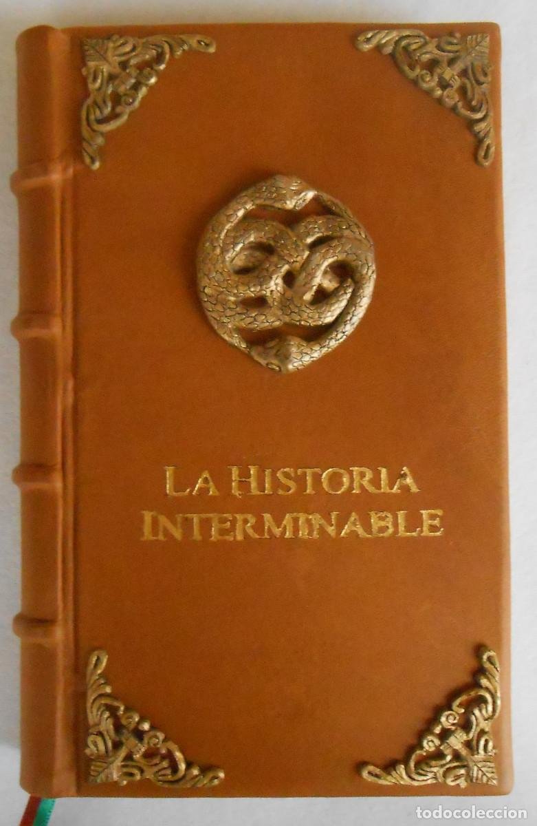 La Historia Interminable Libro De Cuero -Spanish Leatherbound Book