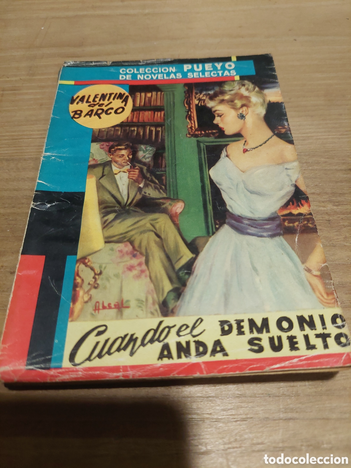 Libros de segunda mano: Coleccion puedo valentina del barco cuando el demonio anda suelto 667 a&ntilde;o 1958 pueyo