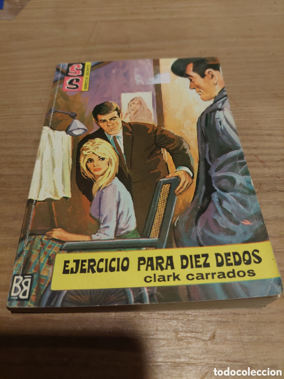 Gebrauchte B&uuml;cher: Primera edici&oacute;n 1964 seleccione servicio secreto ejercicio para diez dedos Clark carrados721bruguera