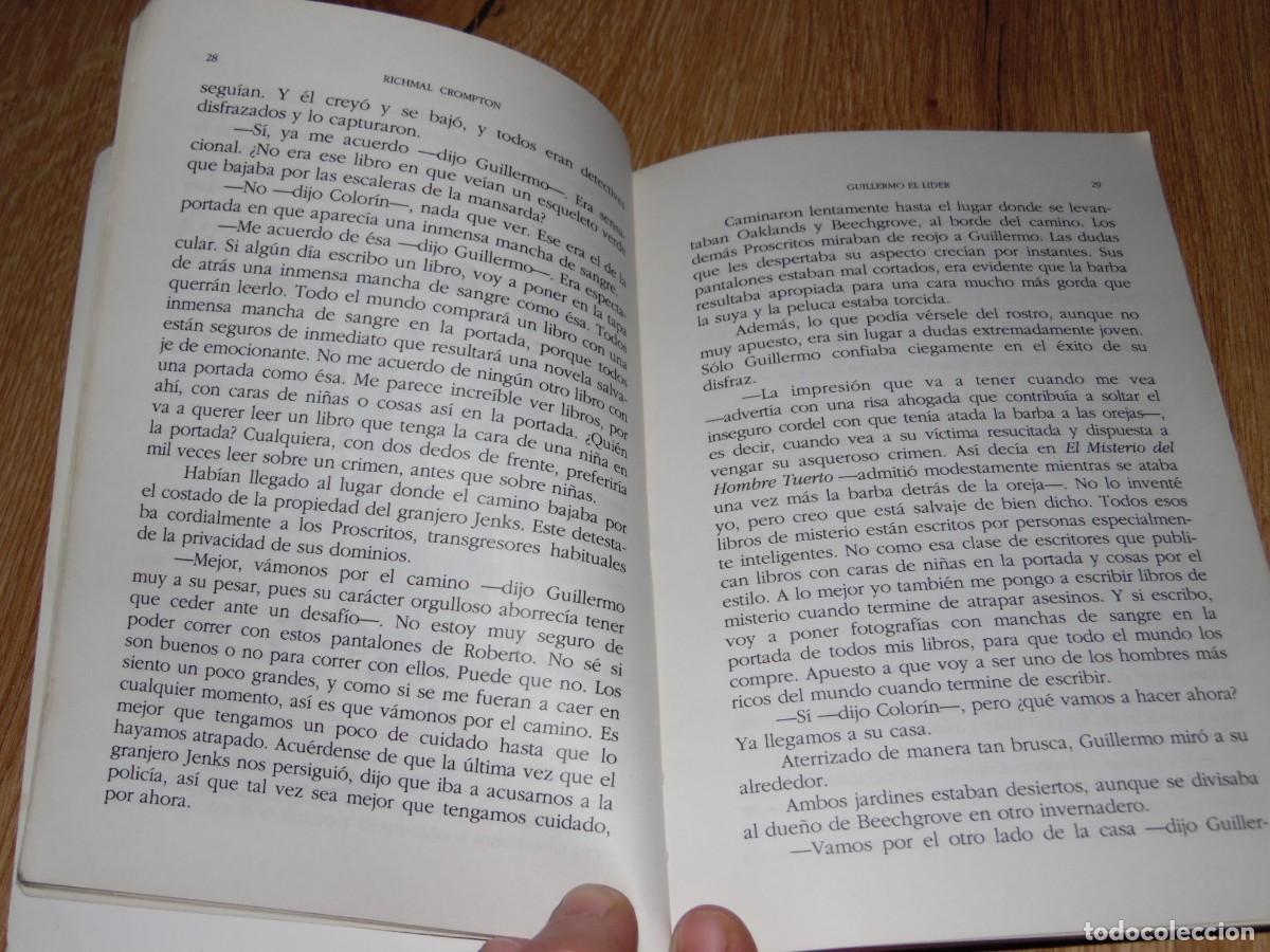 Libros de segunda mano: Guillermo el l&iacute;der Richmal Crompton - Foto 3