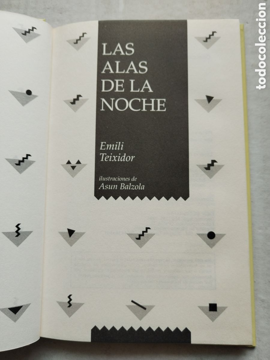 Libros de segunda mano: LAS ALAS DE LA NOCHE/EMILIO TEIXIDOR - Foto 3