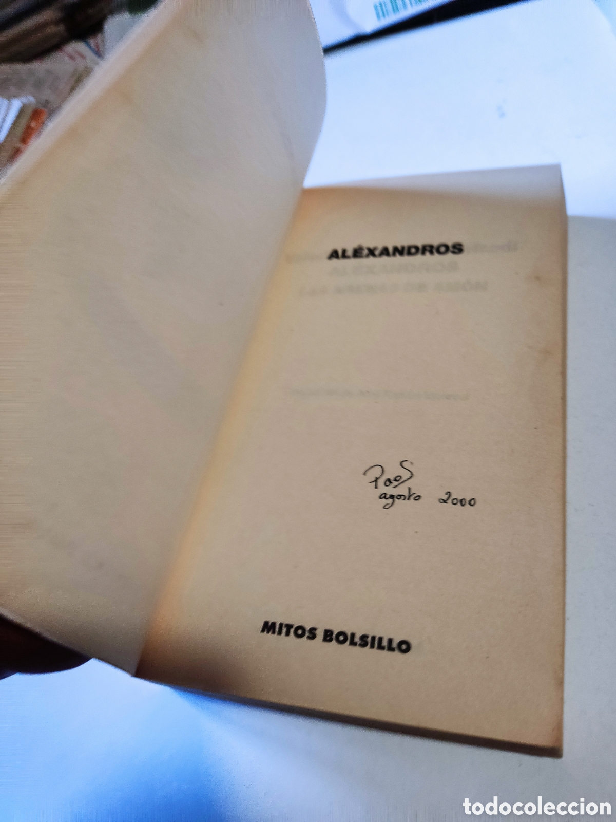 Libros de segunda mano: Libro las arenas de Am&oacute;n de valerio Massimo manfredi - Foto 2