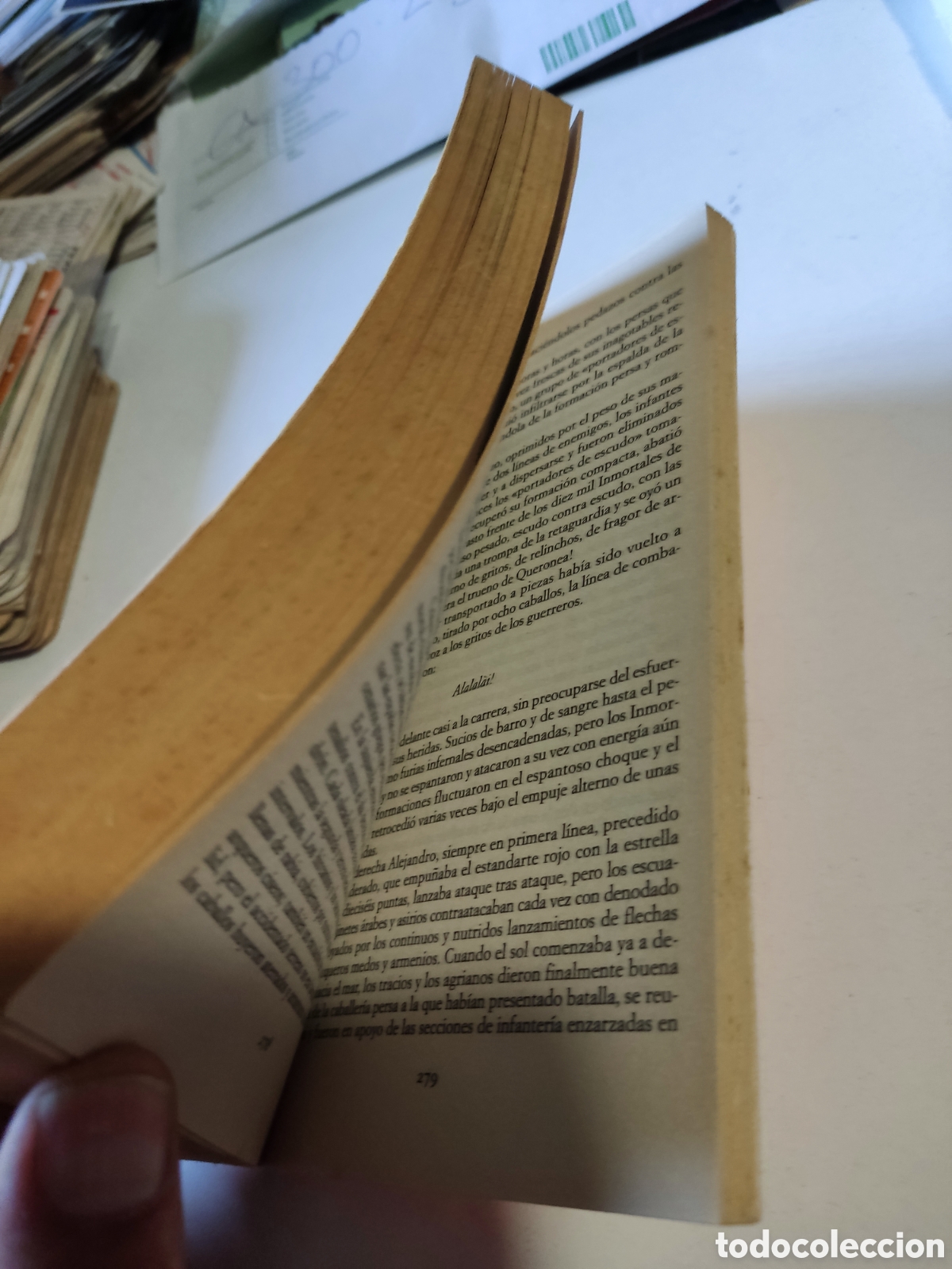 Libros de segunda mano: Libro las arenas de Am&oacute;n de valerio Massimo manfredi - Foto 3