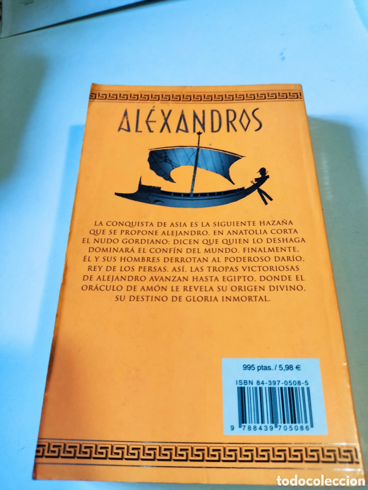 Libros de segunda mano: Libro las arenas de Am&oacute;n de valerio Massimo manfredi - Foto 4