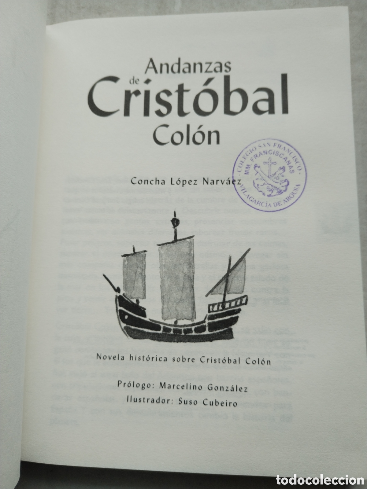 Libros de segunda mano: ANDANZAS DE CRIST&Oacute;BAL COLON - Foto 2