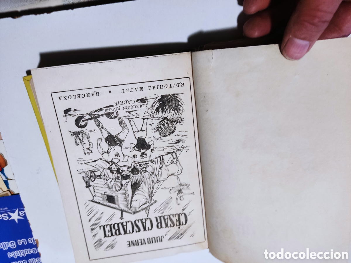 Libros de segunda mano: Libro C&eacute;sar Cascabel de Julio Verne - Foto 3