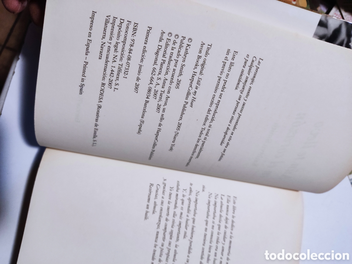 Libros de segunda mano: Libro a&uacute;n te llevo en el coraz&oacute;n de katheryn Smith - Foto 3