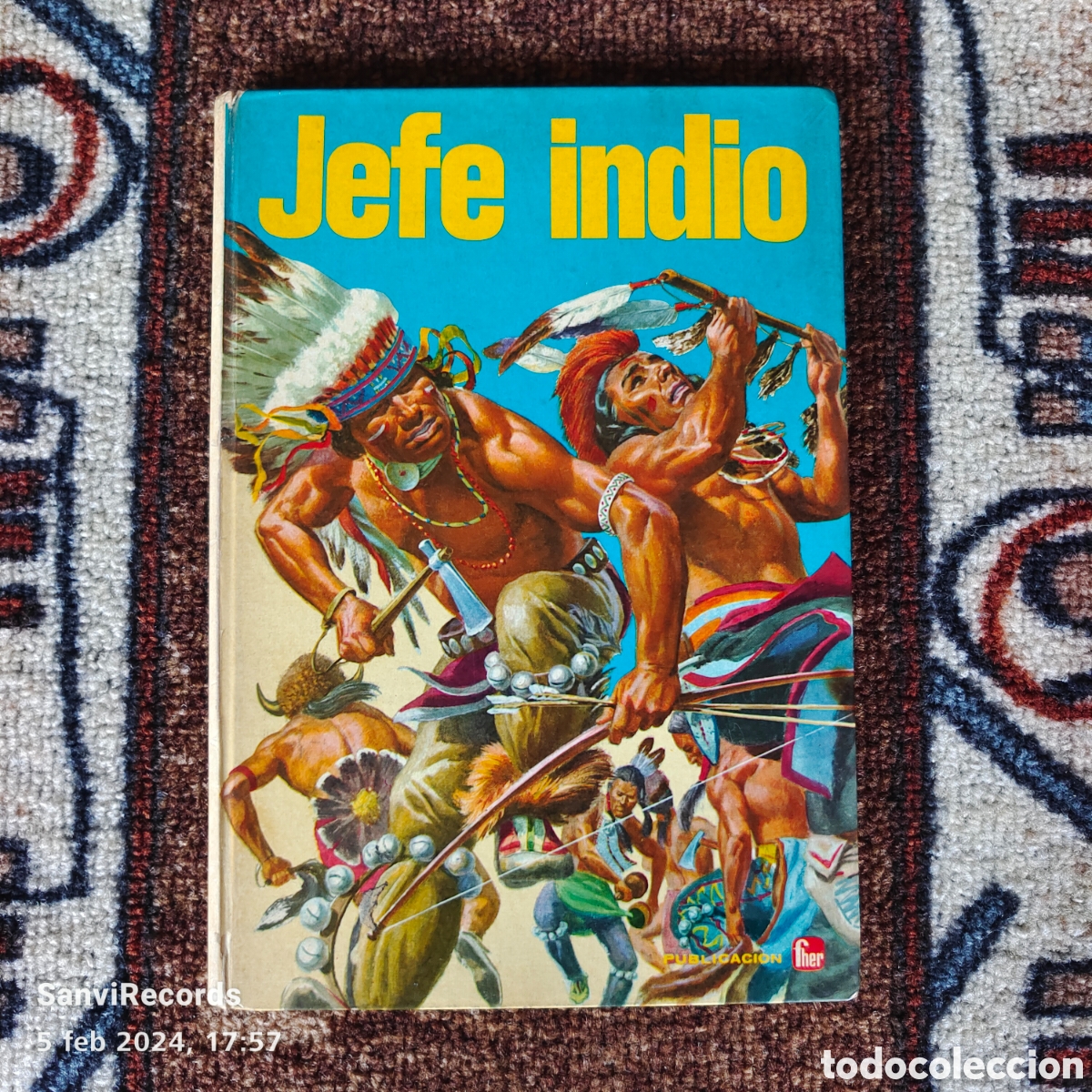 Gebrauchte B&uuml;cher: COLECCI&Oacute;N JUVENIL: JEFE INDIO (TELE-FHER)