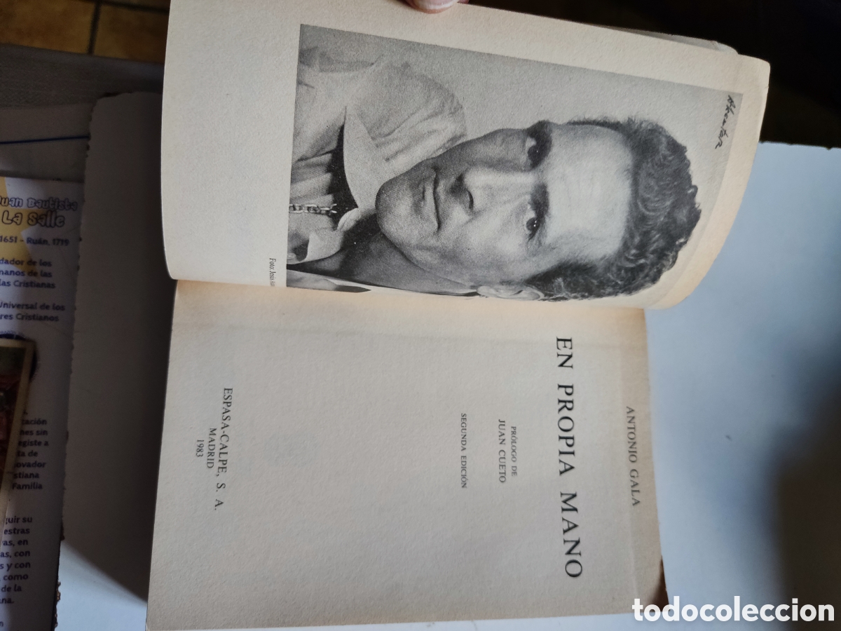 Libros de segunda mano: Libro en propia mano de Antonio Gala - Foto 3