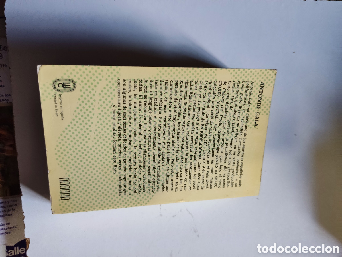 Libros de segunda mano: Libro en propia mano de Antonio Gala - Foto 7