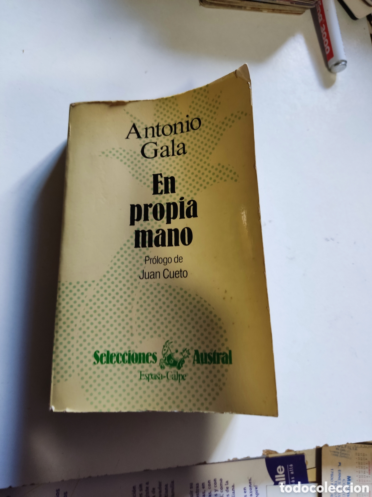 Libros de segunda mano: Libro en propia mano de Antonio Gala - Foto 1