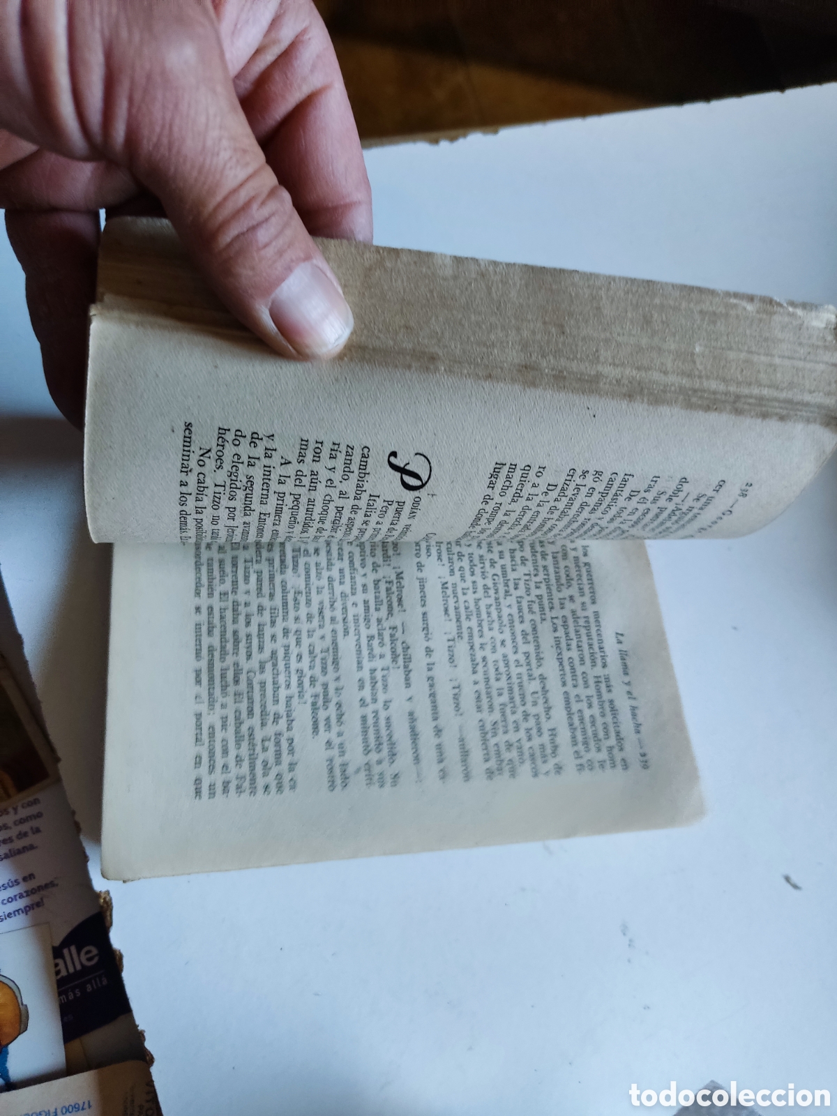 Libros de segunda mano: Libro La llama y el hacha de George Challis - Foto 3