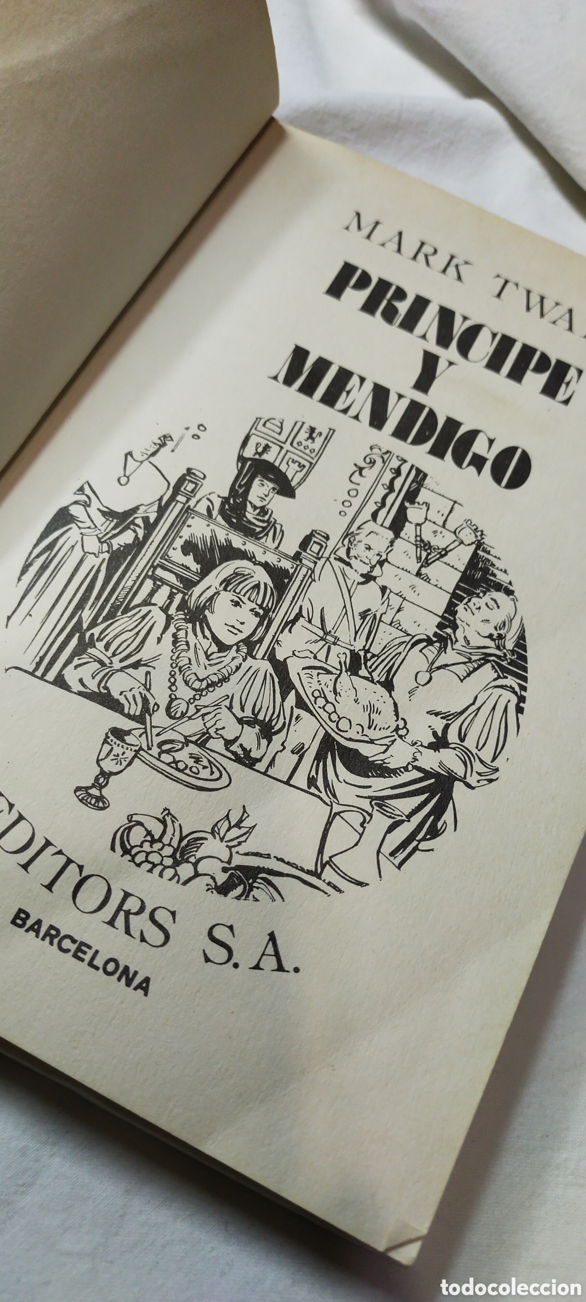 Libros de segunda mano: Pr&iacute;ncipe y mendigo. Editors - Foto 3