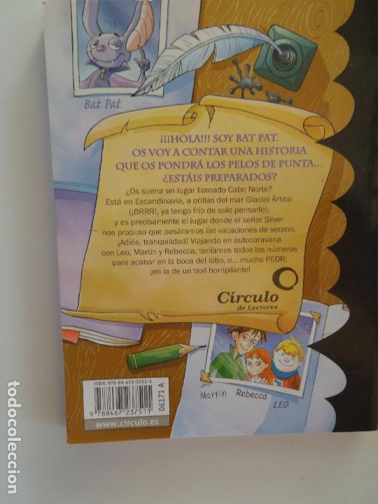 Libros de segunda mano: BAT PAT - LOS TROLLS CABEZUDOS - CIRCULO DE LECTORES - Foto 2