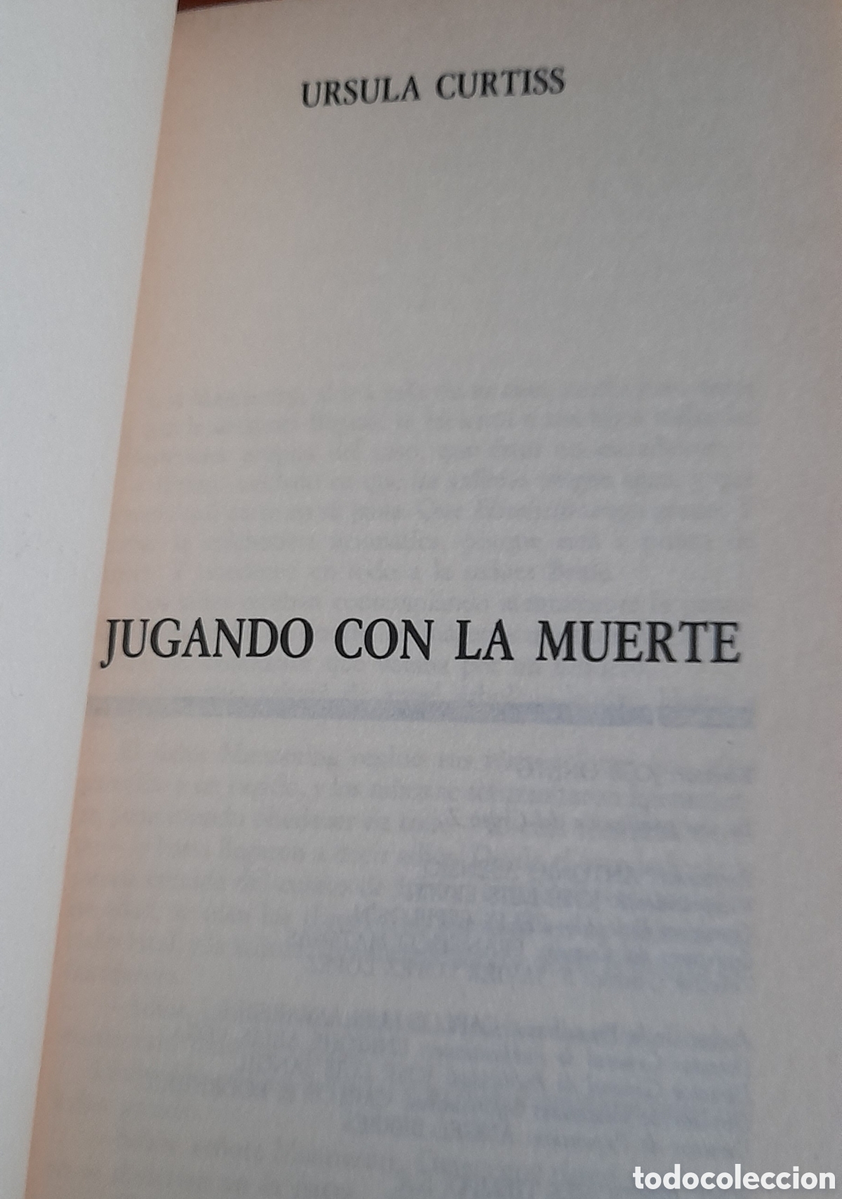 Libros de segunda mano: Jugando con la muerte. - Foto 3