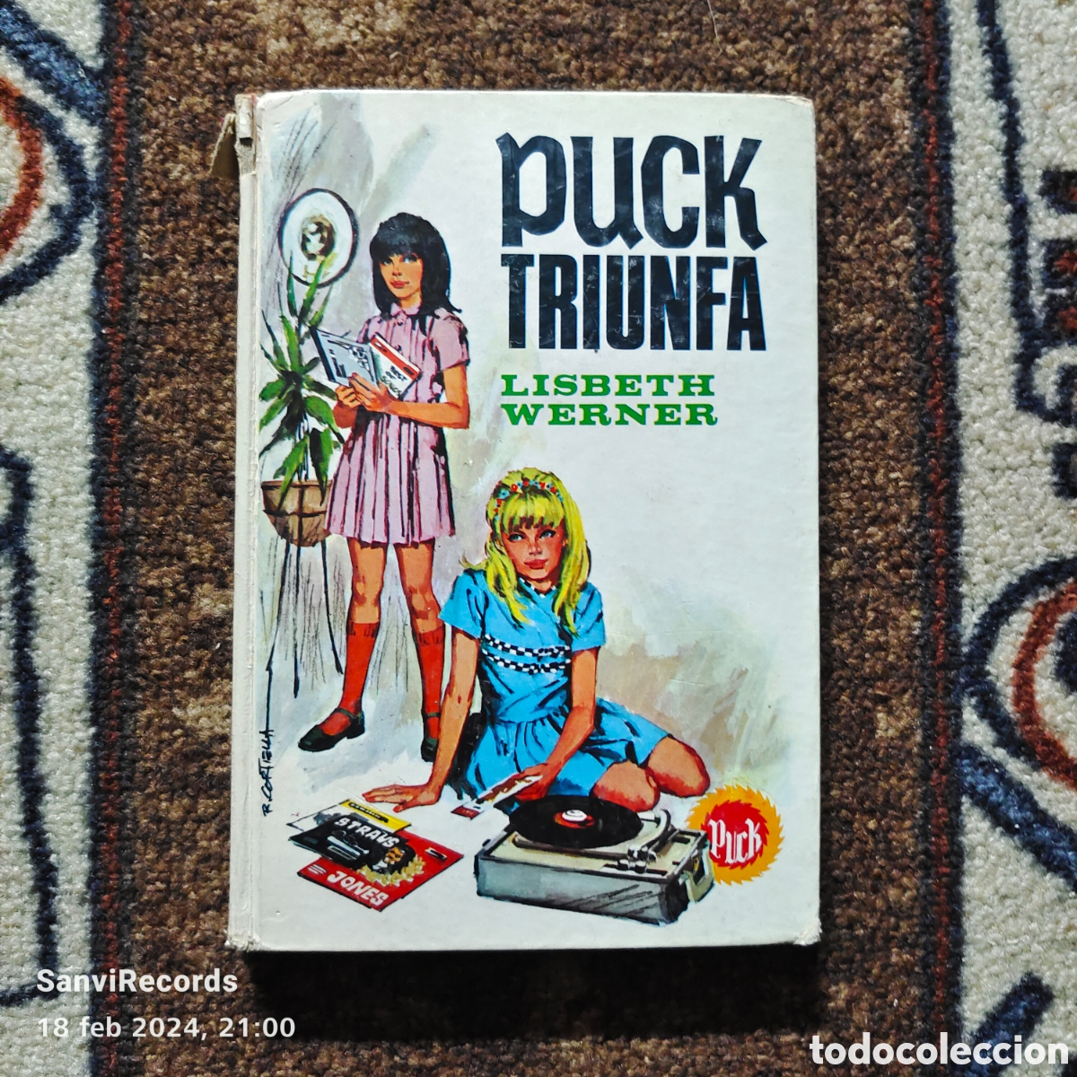 Libros de segunda mano: PUCK N&deg; 2: PUCK TRIUNFA (LISBETH WERNER) (TORAY) - Foto 1