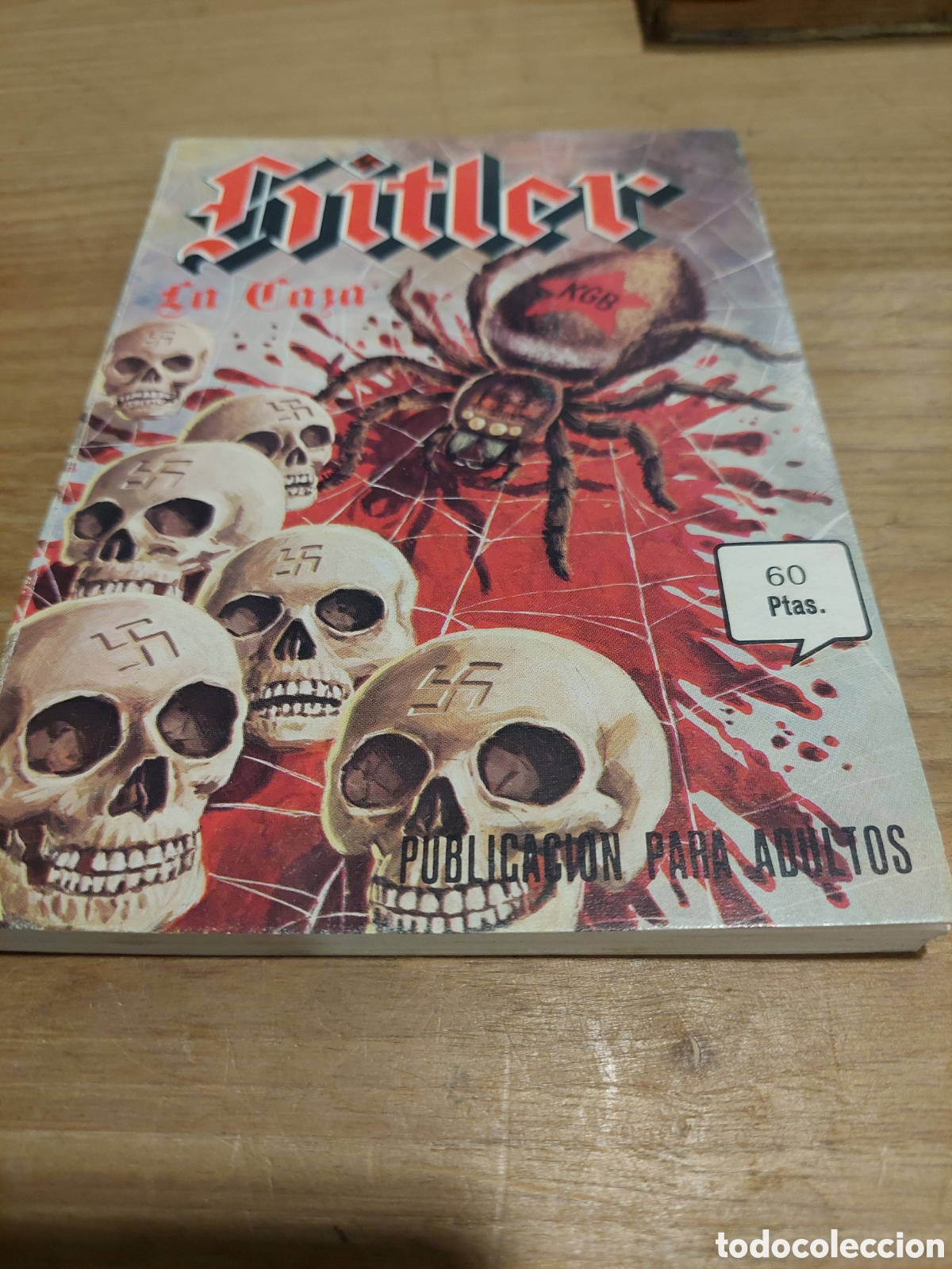 Second hand books: 1977 la caza Hitler edita mercocomic n&uacute;mero 4 nazy