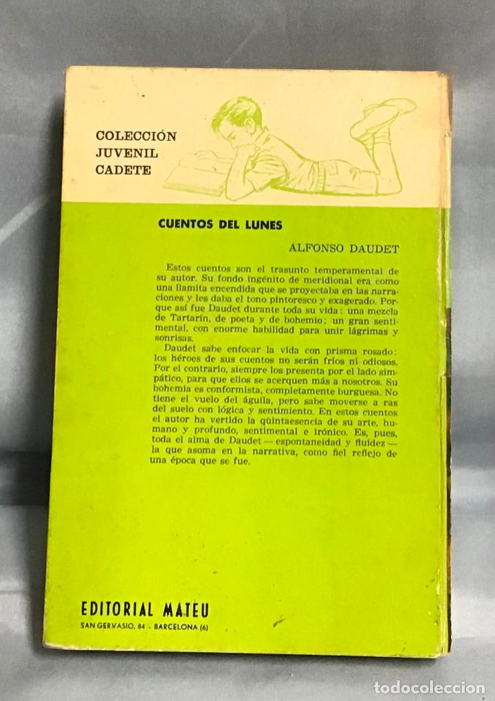 Libros de segunda mano: CUENTOS DEL LUNES, ALFONSO DAUDET - Foto 3