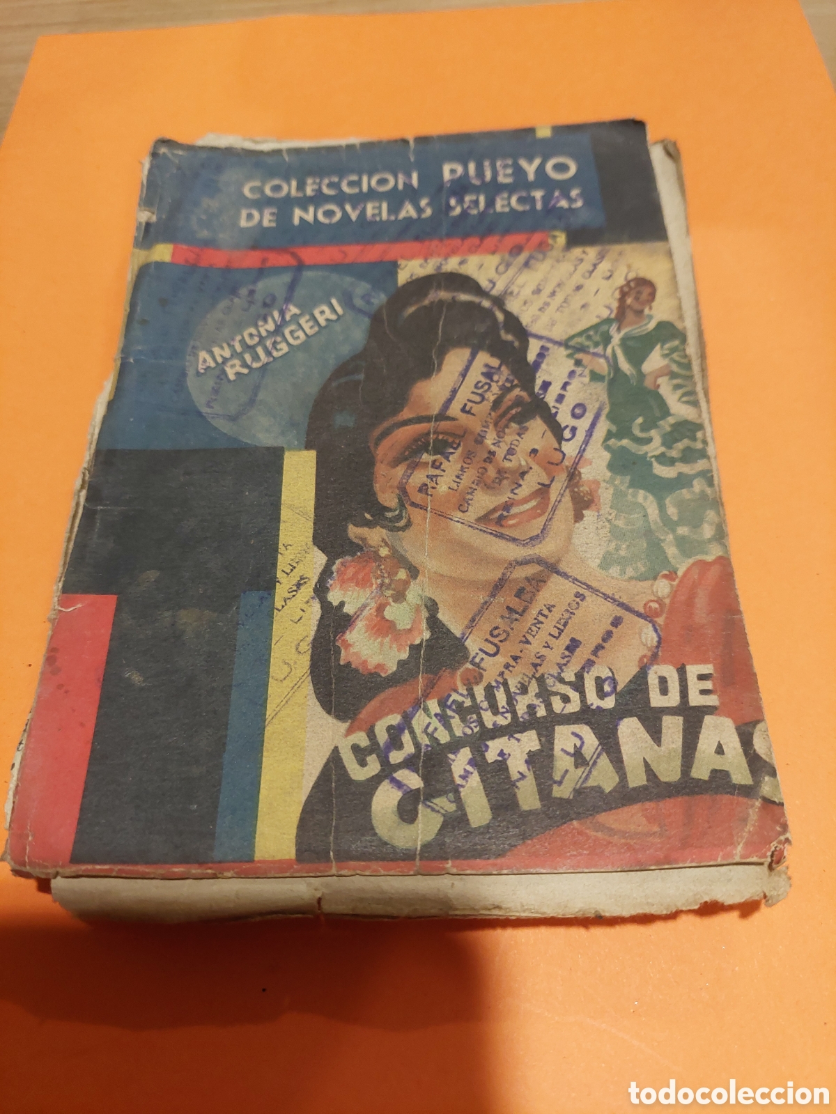 Libri di seconda mano: 267 coleccion pueyo novela concurso de gitanas Antonia Ruggeri D&iacute;az III