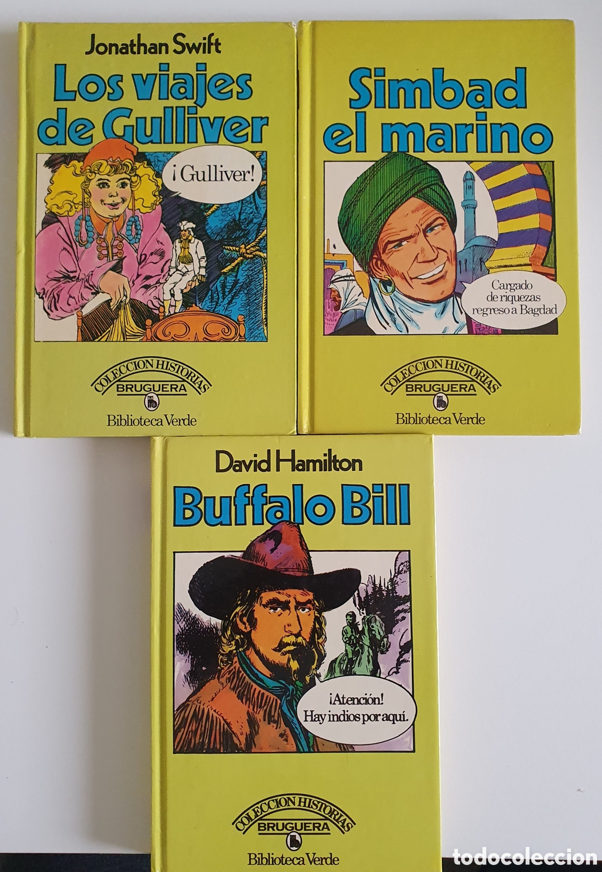 Libri di seconda mano: Colecci&oacute;n historias bruguera biblioteca verde
