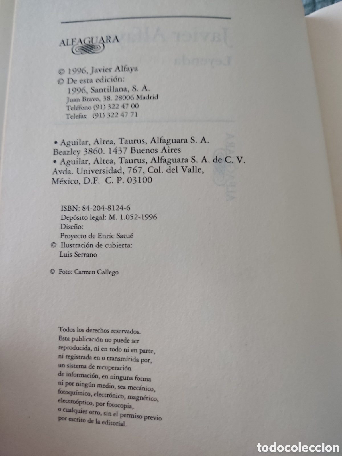 Libros de segunda mano: Leyenda - Foto 4