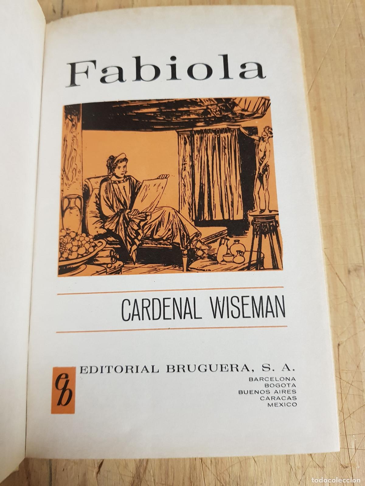 Libros de segunda mano: Fabiola - Cardenal Wiseman - Foto 3