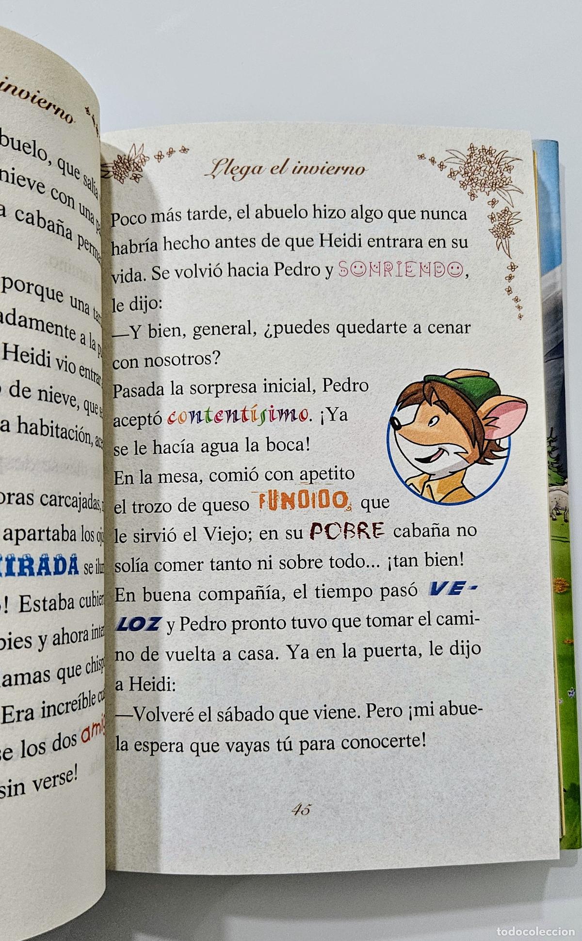 Libros de segunda mano: Heidi | Stilton, Geronimo | Editorial Planeta, 2016 - Foto 6
