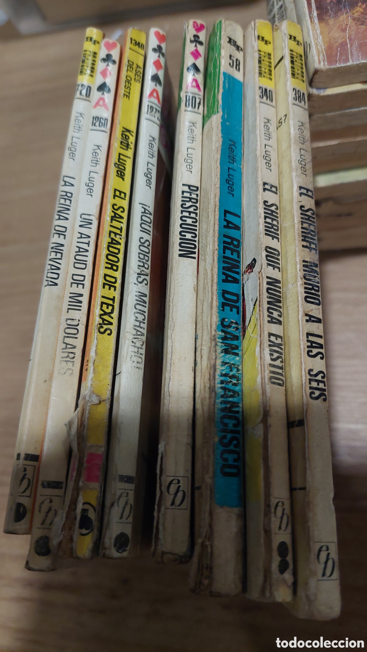 Libros de segunda mano: Ases pradera Keith lugar novelas - Foto 2