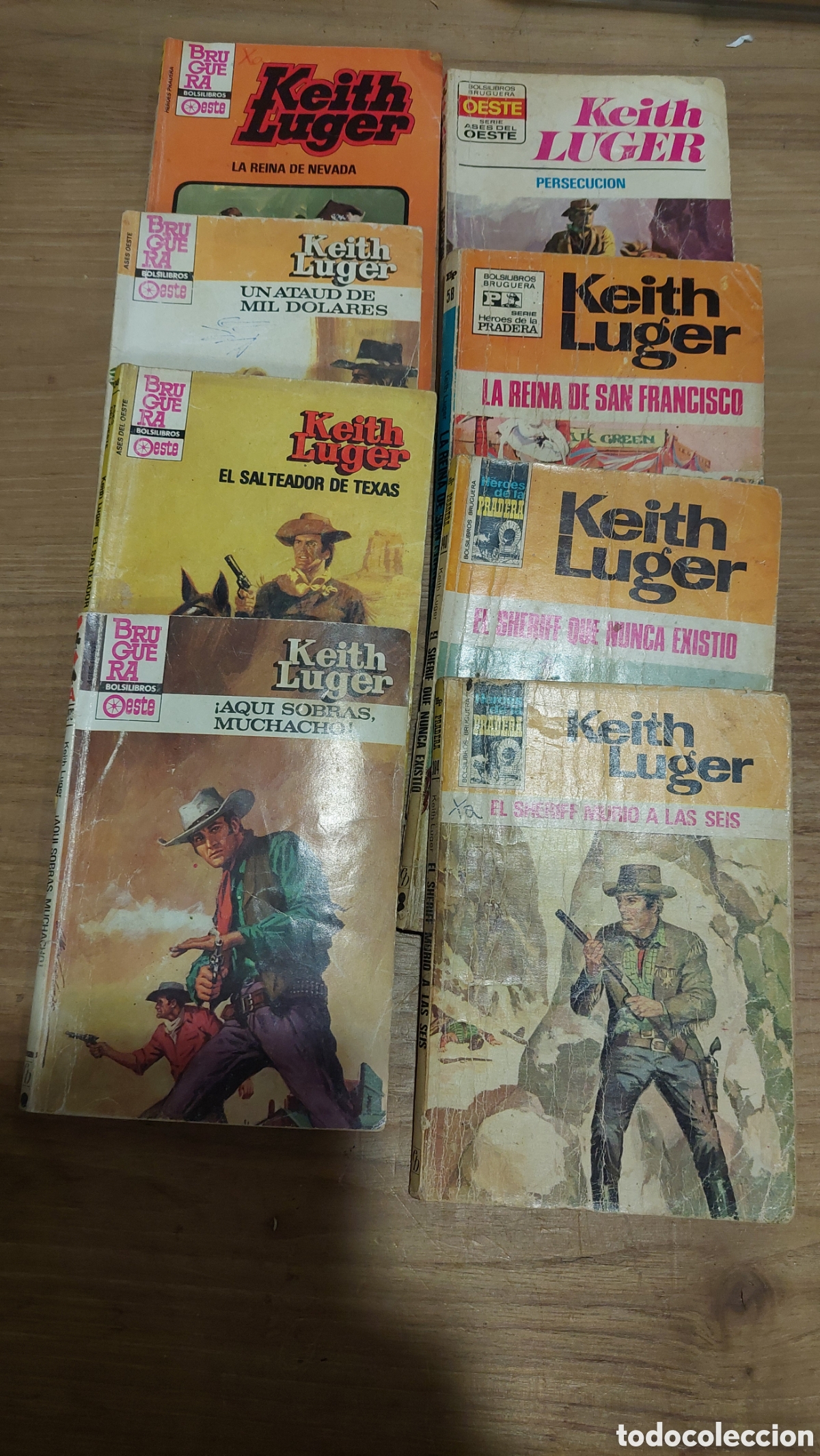 Libros de segunda mano: Ases pradera Keith lugar novelas - Foto 1