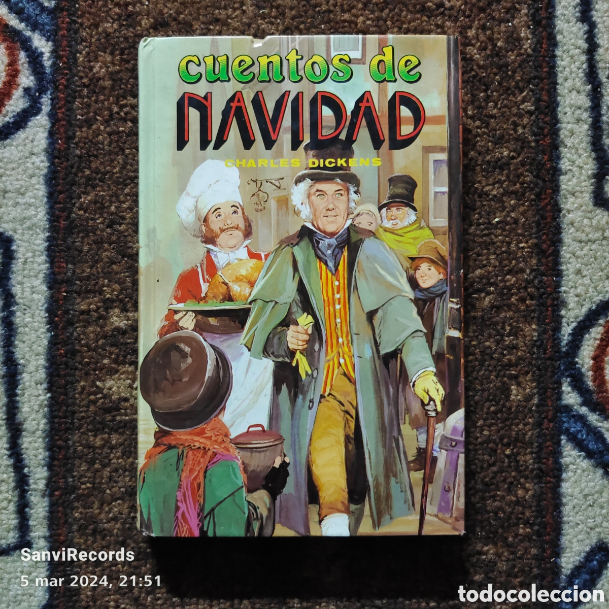 Libros de segunda mano: CUENTOS DE NAVIDAD (CHARLES DICKENS) (EDITORS S.A.) - Foto 1