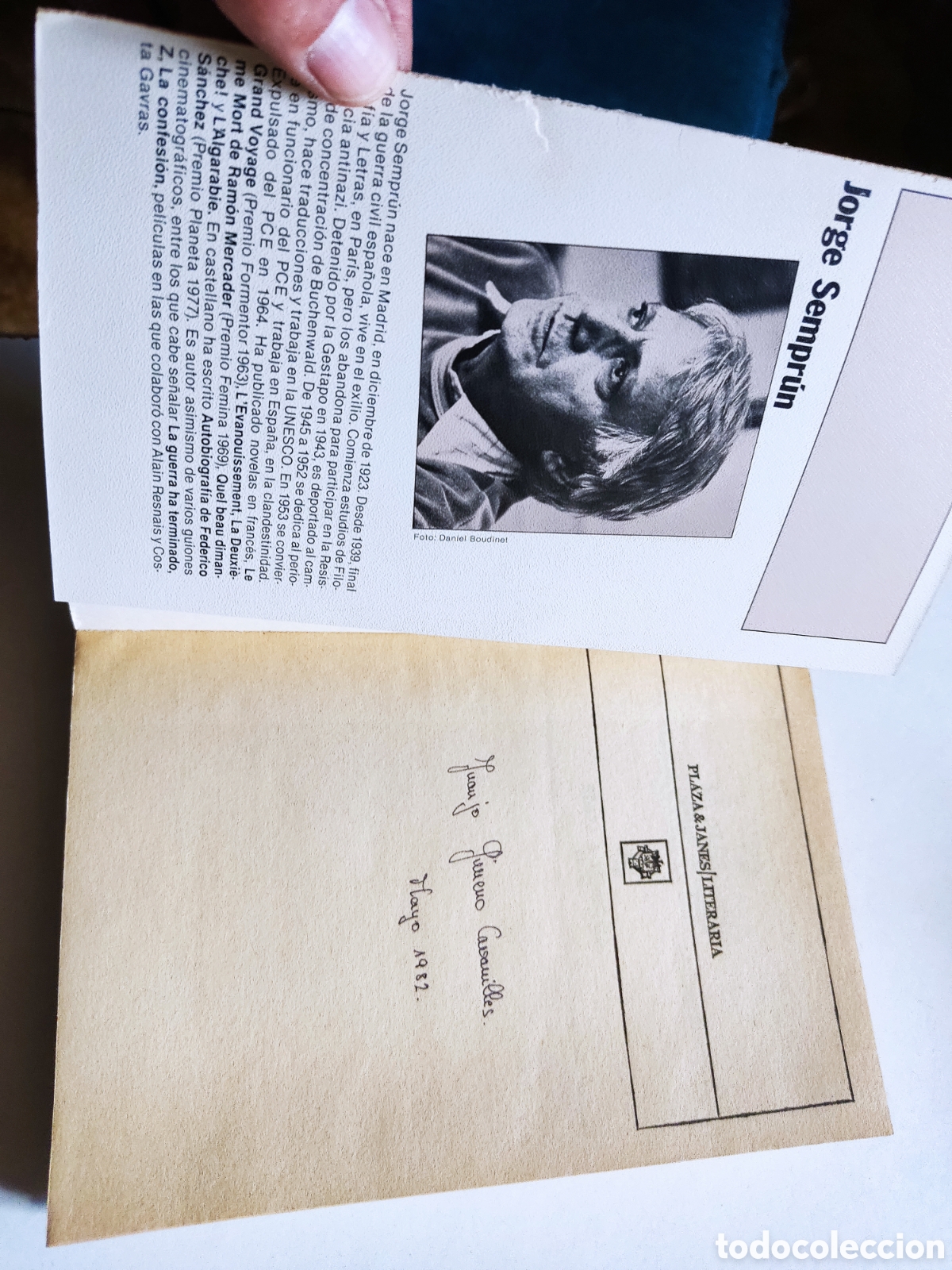 Libros de segunda mano: Libro La algarabia de Jorge Semprun - Foto 2