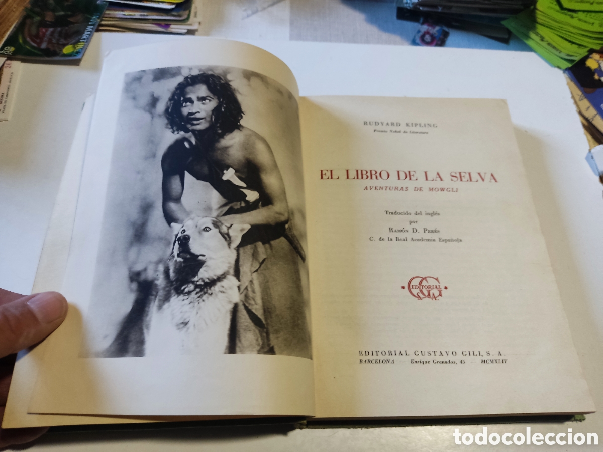 Libros de segunda mano: Libro El libro de la selva de Rudyard KIPLING 1964 - Foto 5