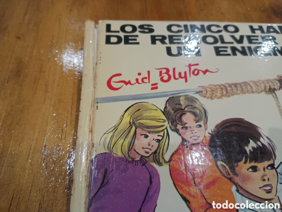 Libros de segunda mano: Los cinco han de resolver un enigma - Foto 3