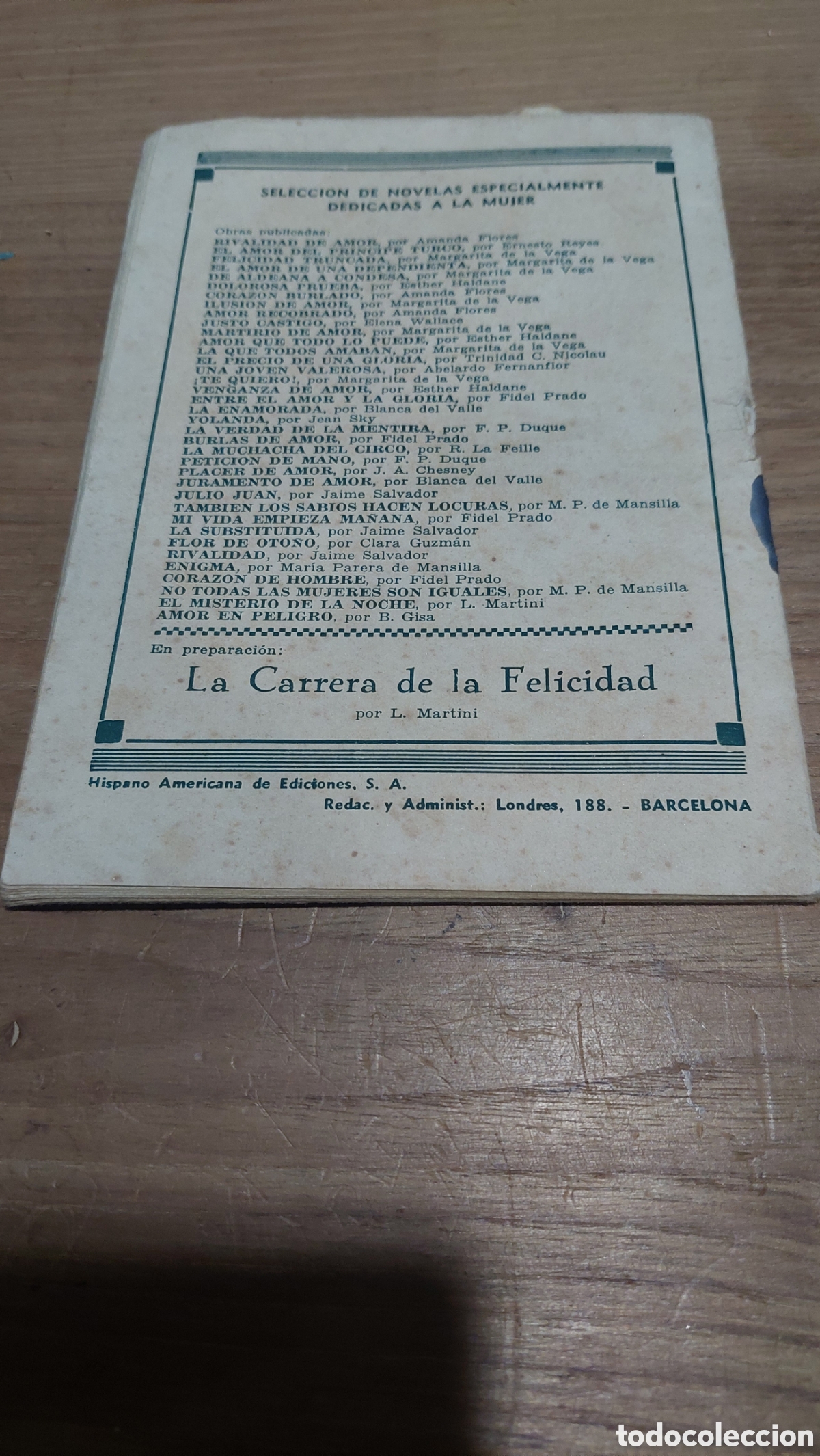 Libros de segunda mano: Amor en peligro B.Gisa - Foto 2