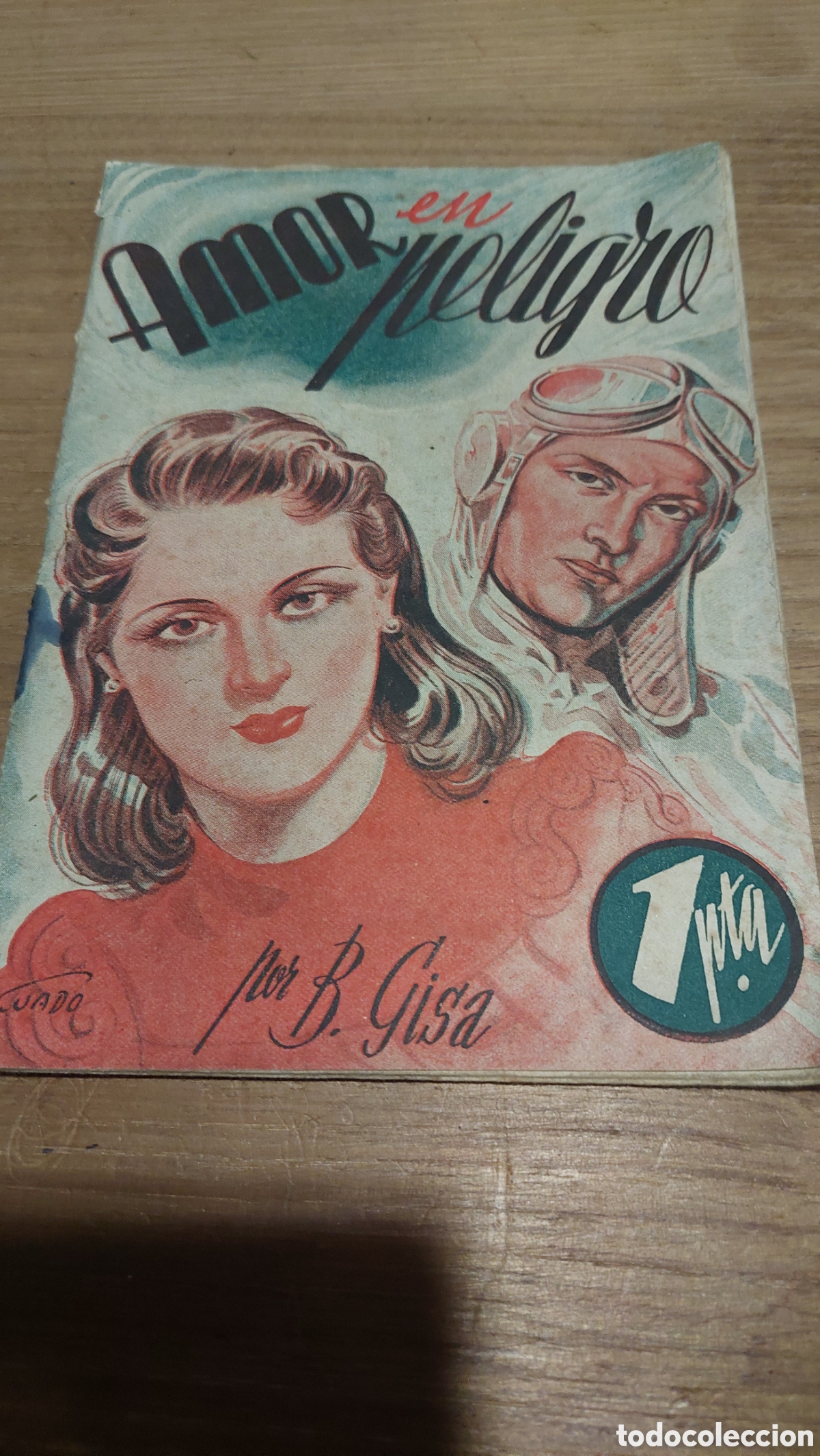 Libros de segunda mano: Amor en peligro B.Gisa - Foto 1