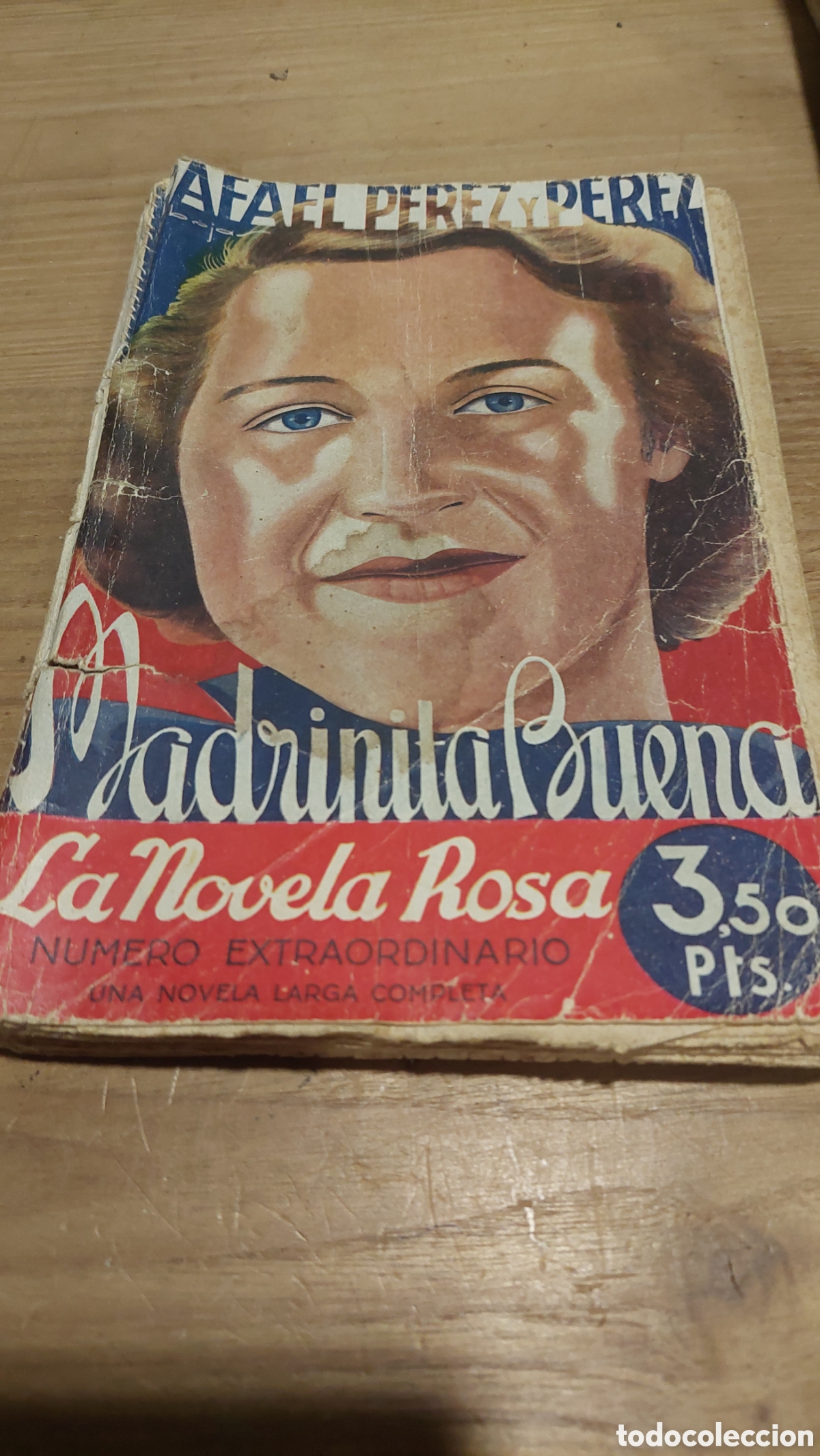 Libri di seconda mano: RAFAEL P&Eacute;REZ P&Eacute;REZ MADRINITA BUENA NOVELA ROSA juventud 1932