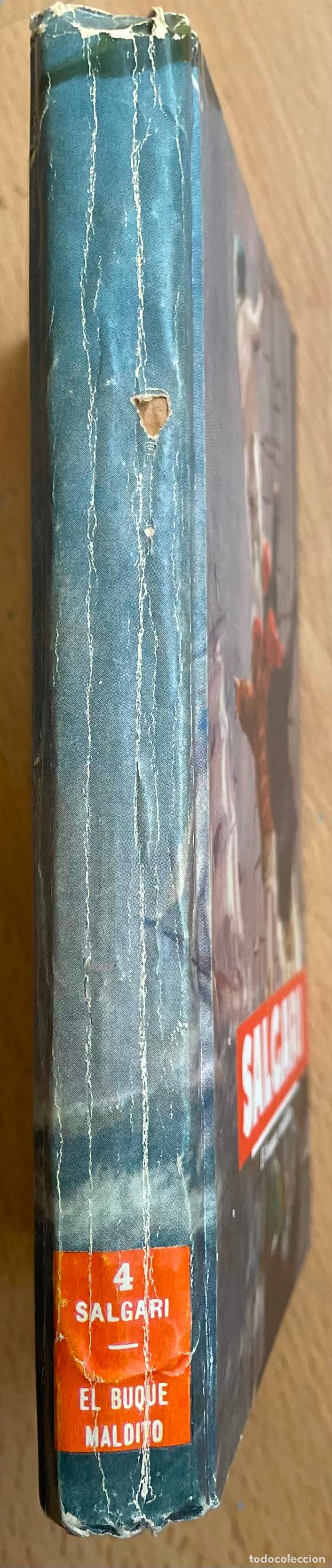 Libros de segunda mano: SALGARI, El buque Maldito, Molino - Foto 3